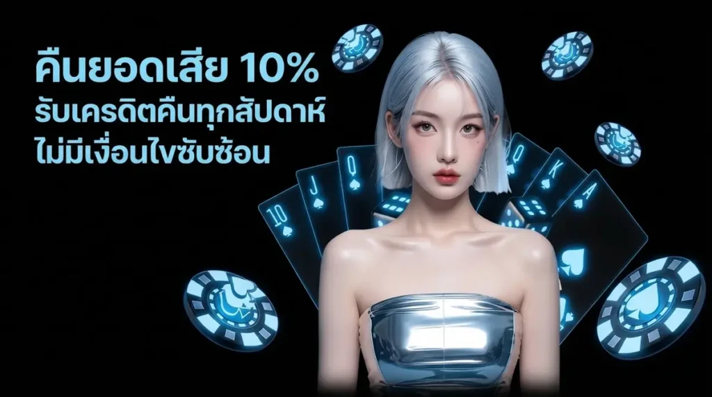 คืนยอดเสีย 10%