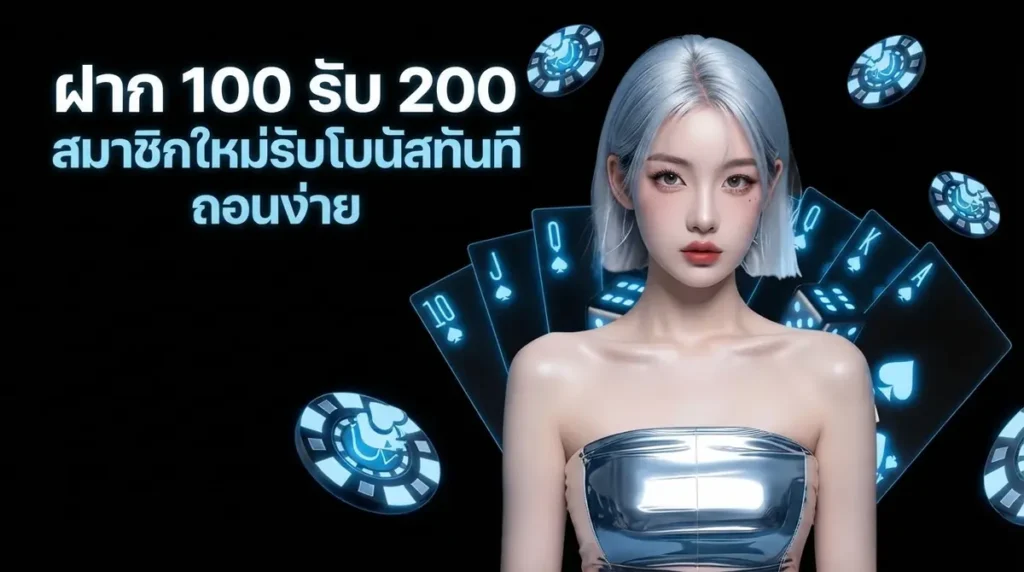 ฝาก 100 รับ 200
