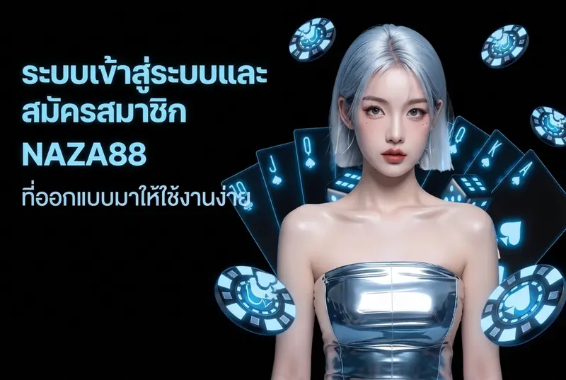 ระบบเข้าสู่ระบบและสมัครสมาชิก NAZA88 ที่ออกแบบมาให้ใช้งานง่าย